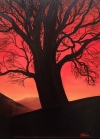 Crepuscolo in rosso